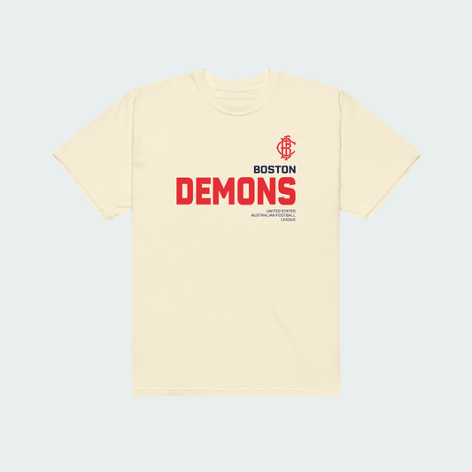 Unisex garment-dyed heavyweight t-shirt Boston Transport