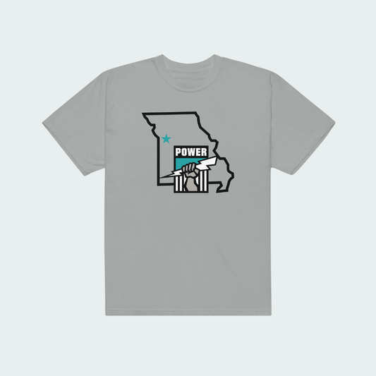 Unisex garment-dyed heavyweight t-shirt KC State