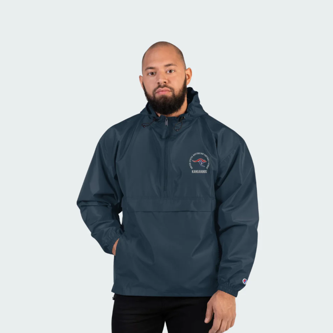 Embroidered Champion Packable Jacket Nashville