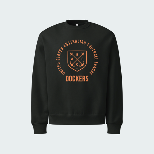 Oversized heavyweight sweatshirt Baltimore Logo