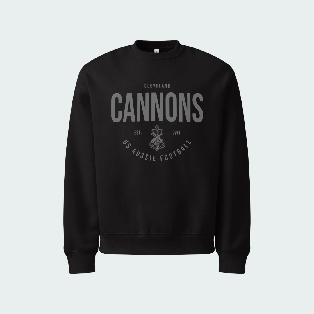Oversized heavyweight sweatshirt