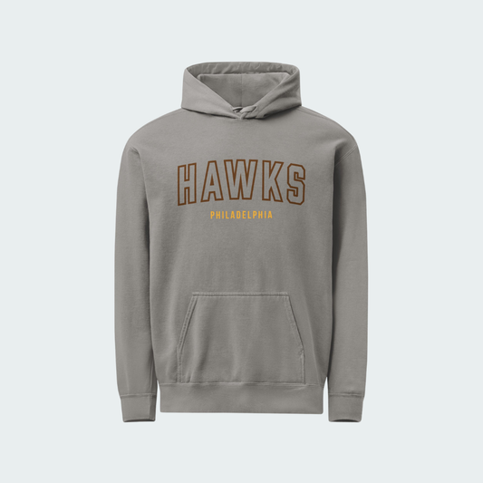 Unisex garment-dyed hoodie Philadelphia Hallow