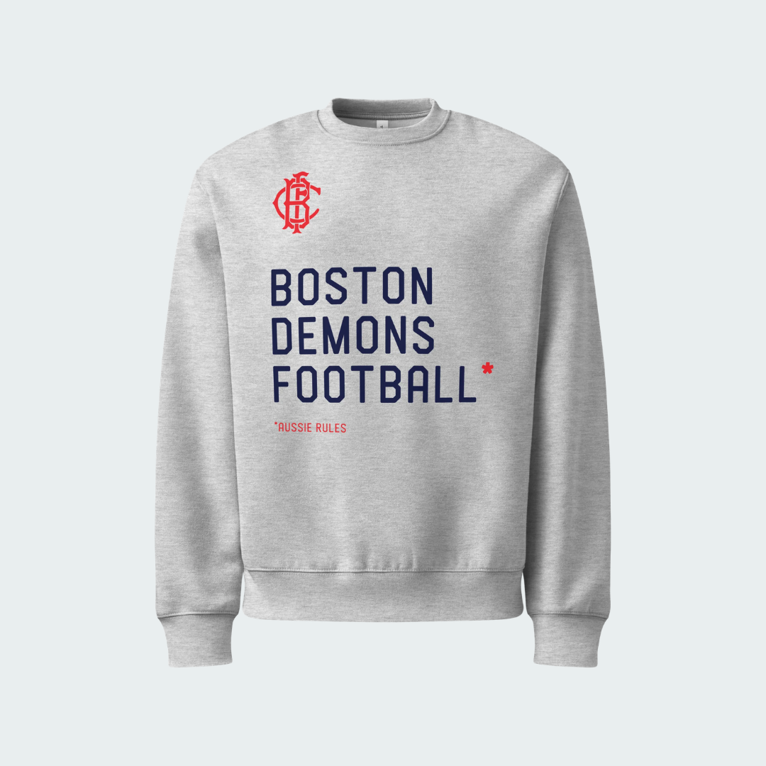 Oversized heavyweight sweatshirt