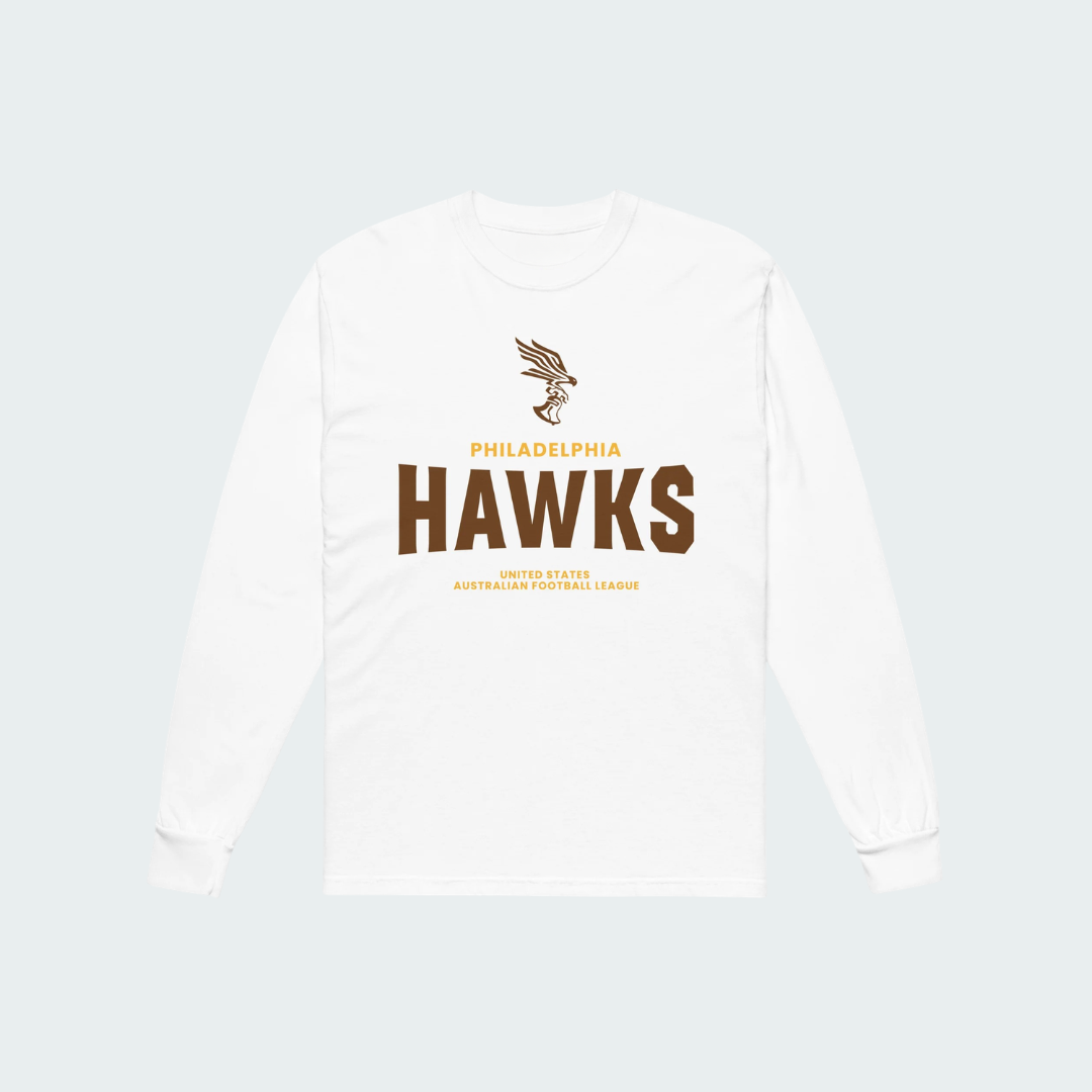 Garment-dyed heavyweight long-sleeve shirt