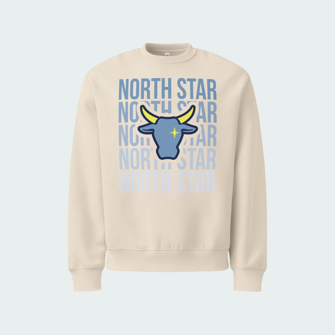 Oversized heavyweight sweatshirt