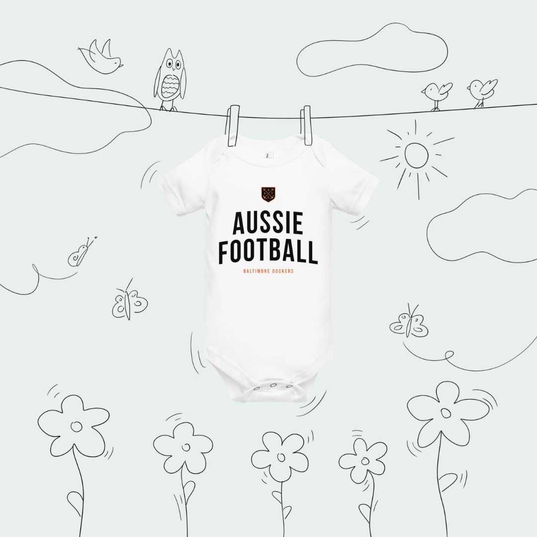 Baby short sleeve onesie Baltimore