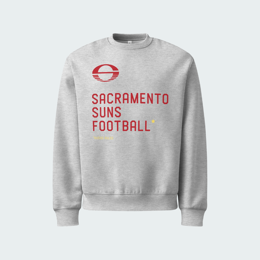 Oversized heavyweight sweatshirt
