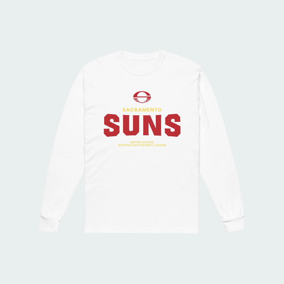 Garment-dyed heavyweight long-sleeve shirt