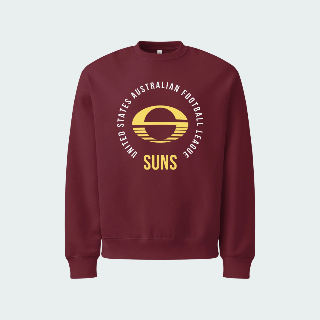 Oversized heavyweight sweatshirt