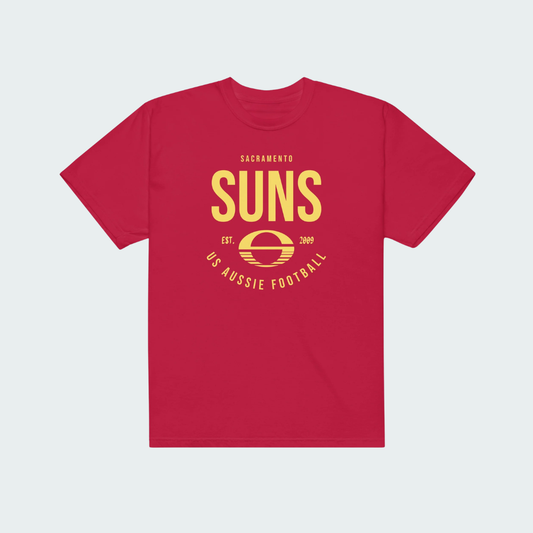 Unisex garment-dyed heavyweight t-shirt