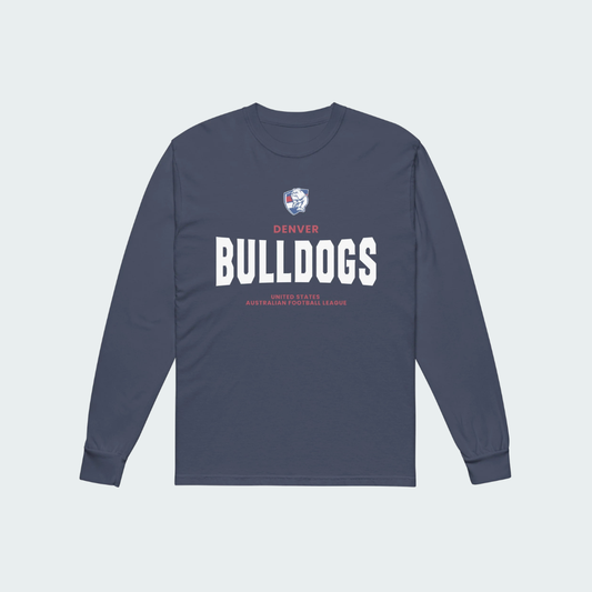 Garment-dyed heavyweight long-sleeve shirt Denver