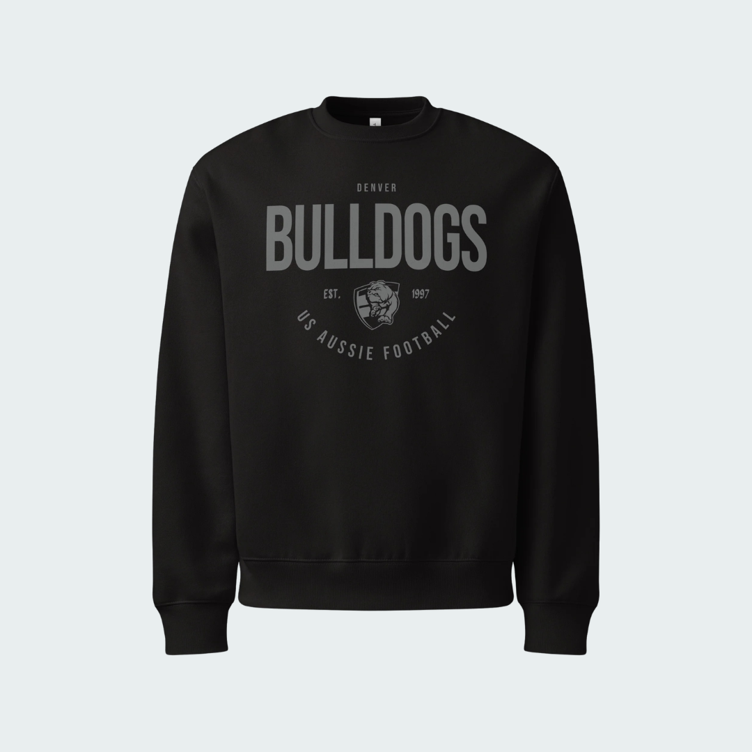 Oversized heavyweight sweatshirt