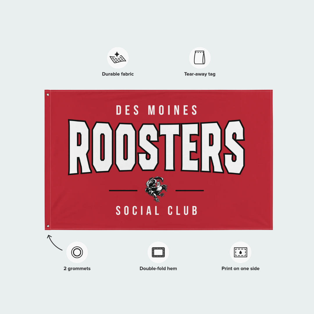 Flag Des Moines Social Club