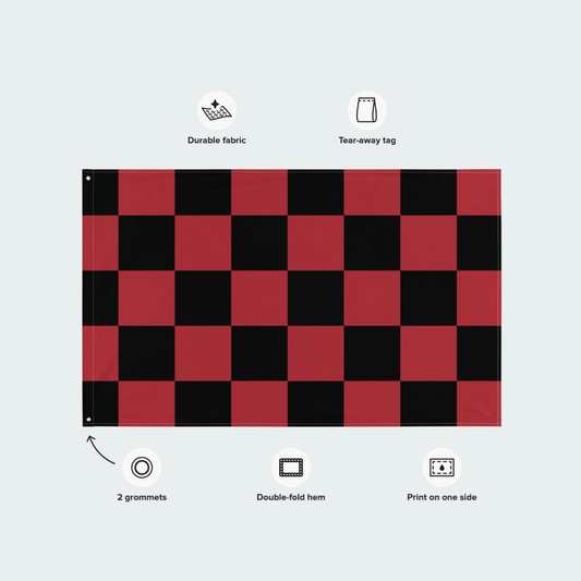 Flag Wisconsin Checkered