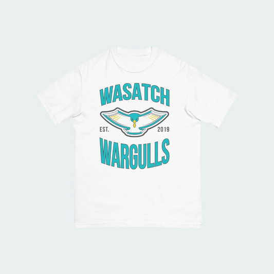 Unisex garment-dyed heavyweight t-shirt Wasatch Logo