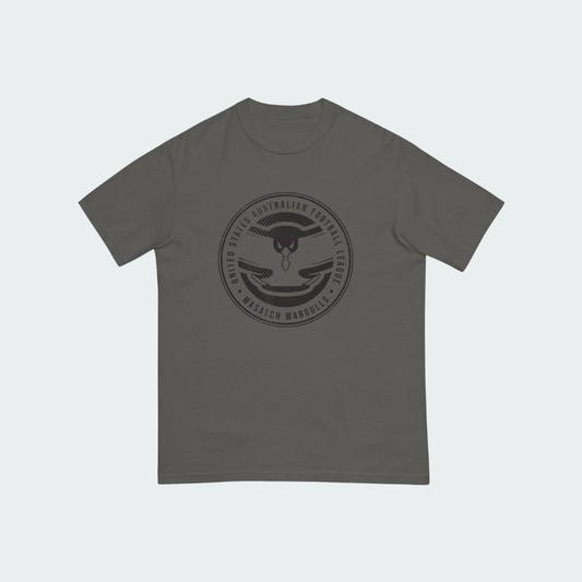 Unisex garment-dyed heavyweight t-shirt Wasatch Charcoal