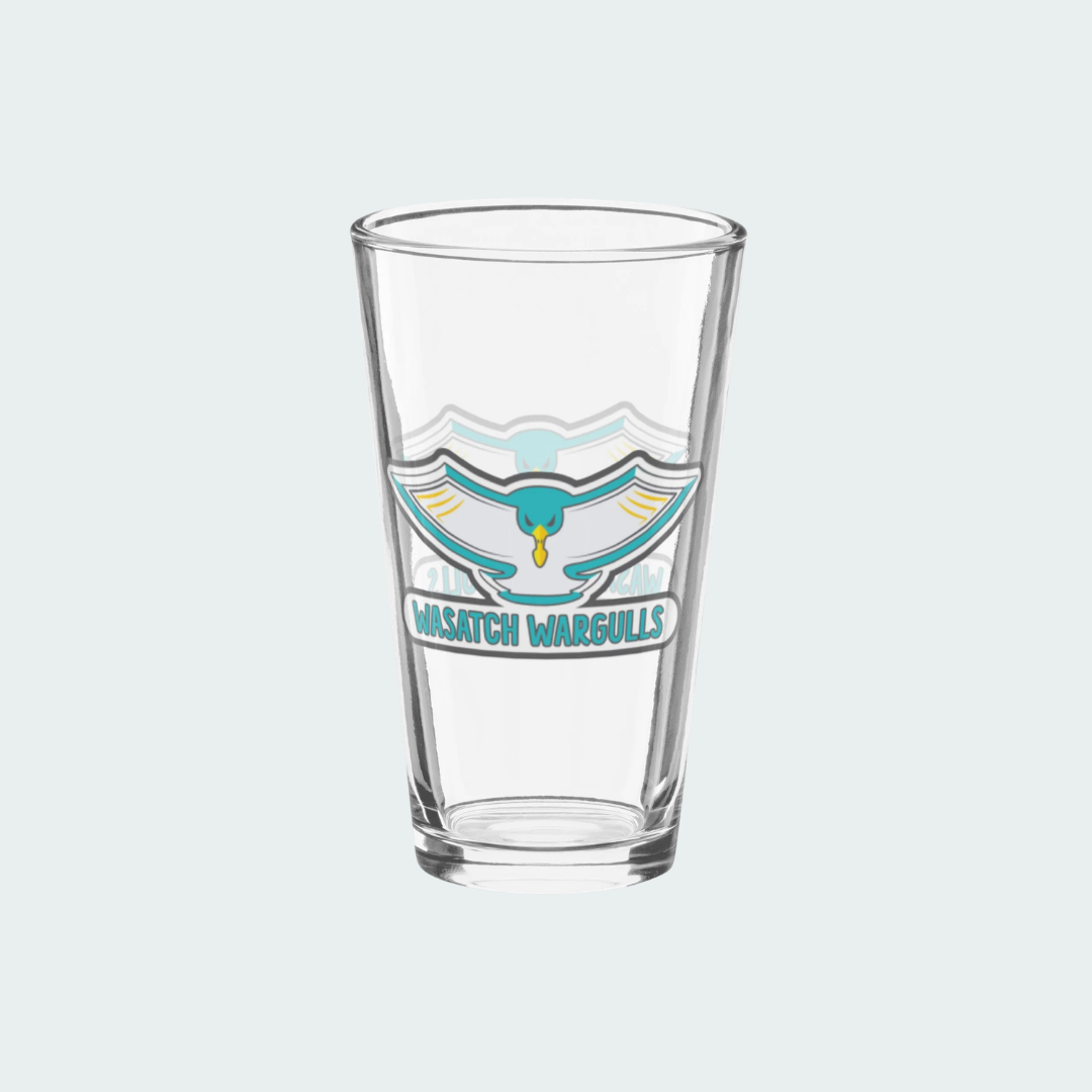 Wasatch Shaker pint glass