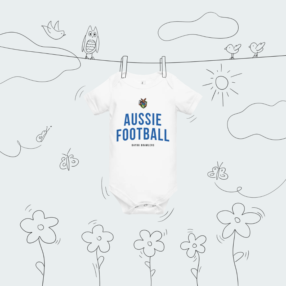 Baby short sleeve onesie Bayou