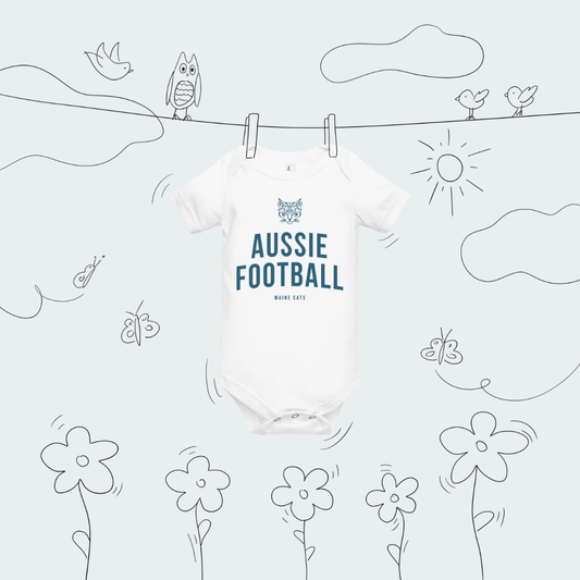 Baby short sleeve onesie Maine