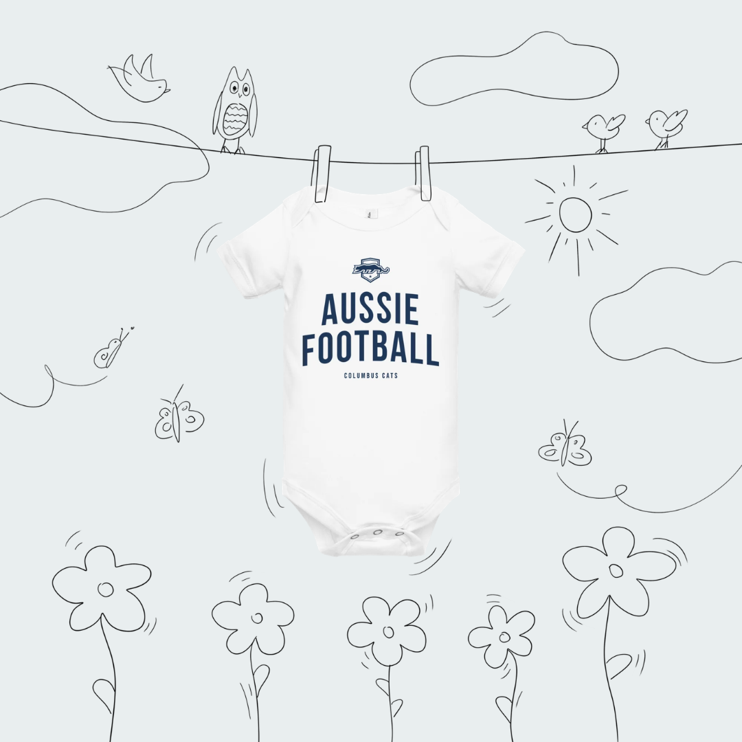 Baby short sleeve onesie Columbus