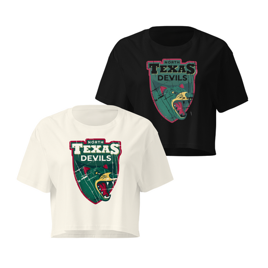 North Texas Devils Women’s crop top
