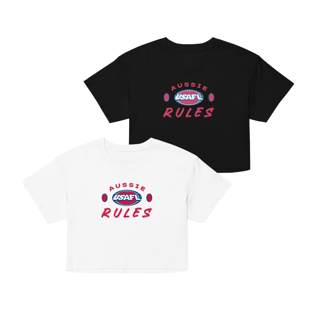USAFL Aussie Rules Women’s crop top