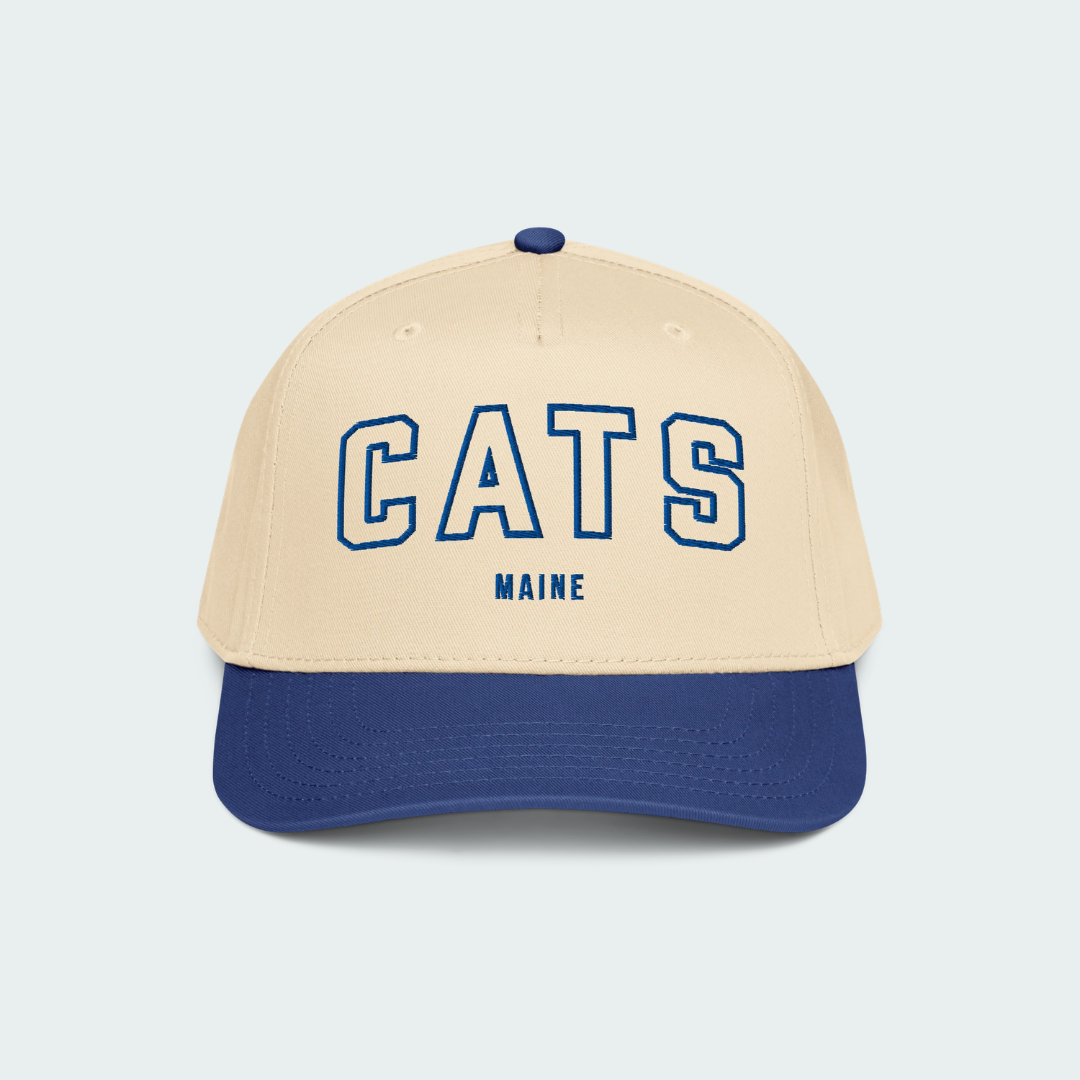5 panel cap Maine
