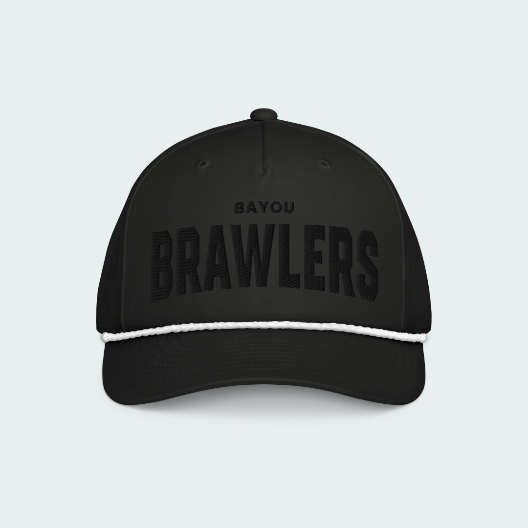 Classic rope cap Bayou Blackout