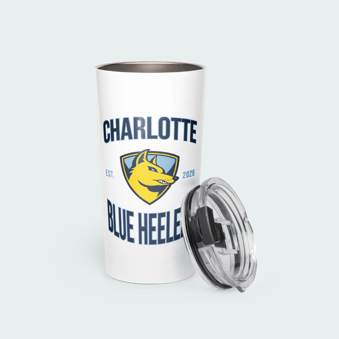 Tapered stainless steel tumbler
