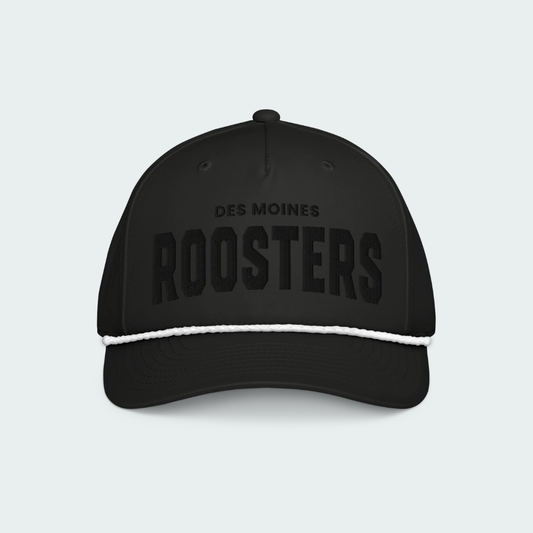 Classic rope cap Des Moines Blackout