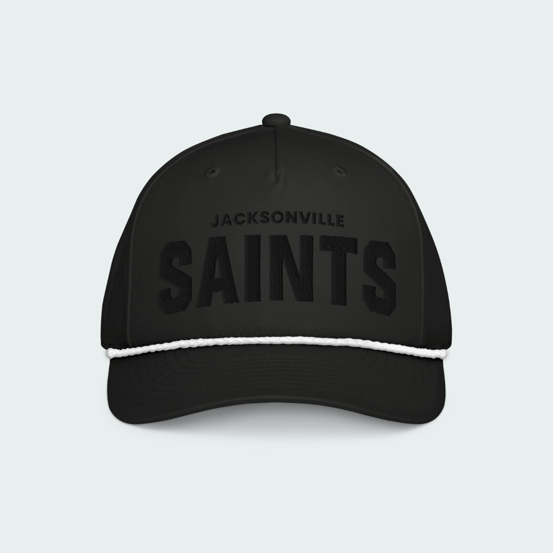 Classic rope cap Jacksonville Blackout
