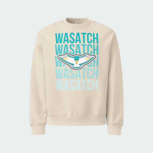 Oversized heavyweight sweatshirt Wasatch Fade