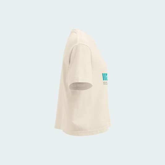 Women’s heavyweight boxy tee Wasatch Splash