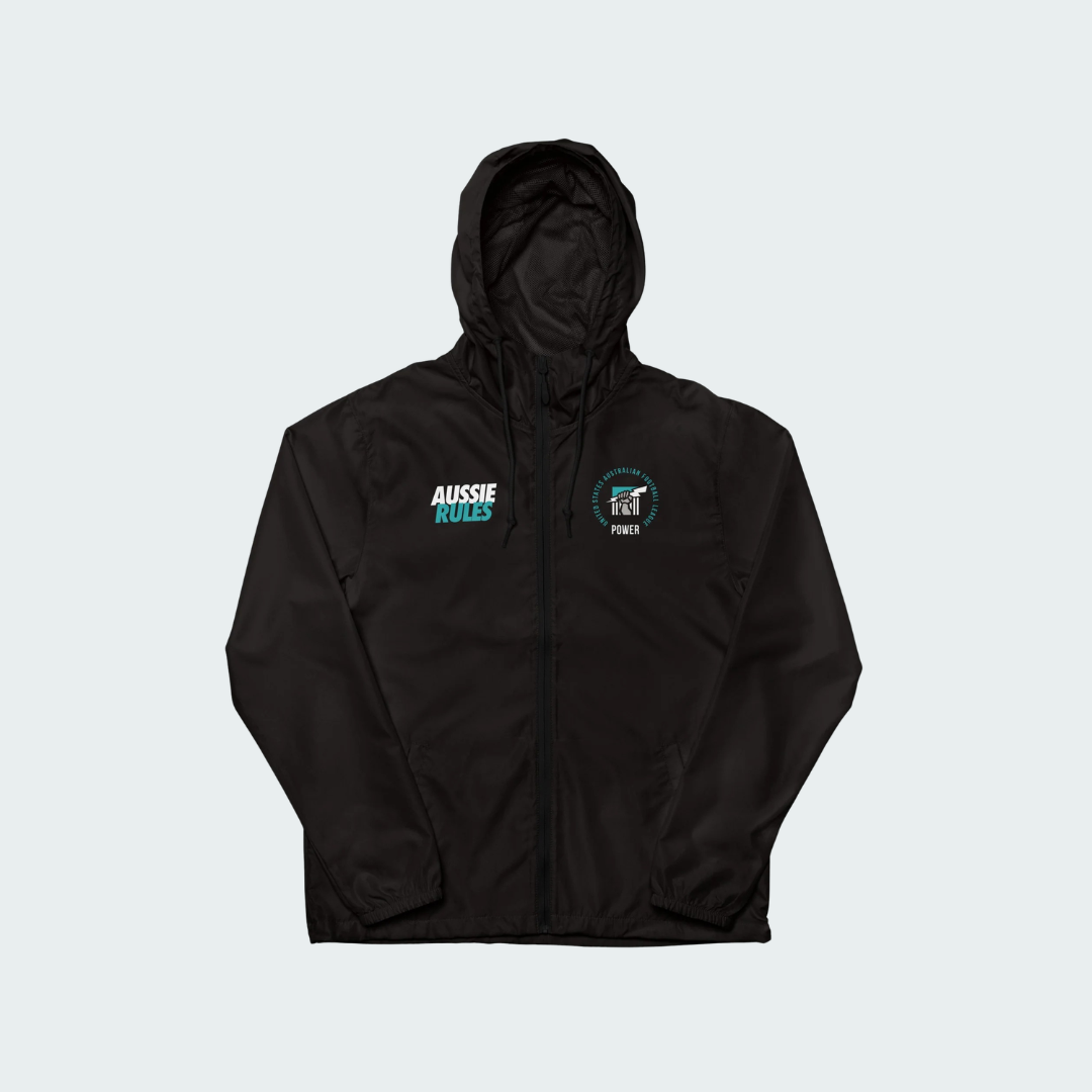 Unisex lightweight zip up windbreaker