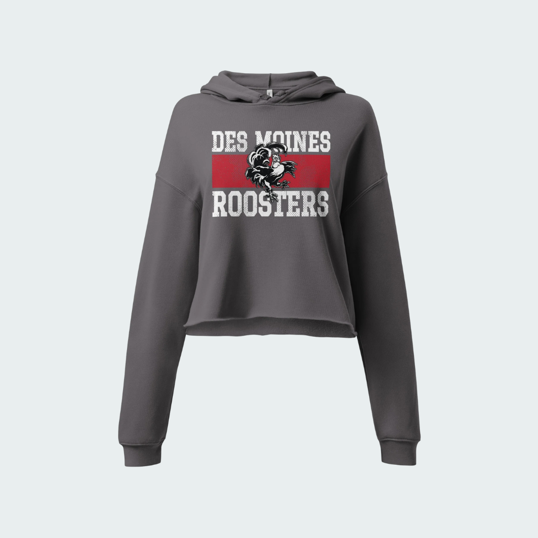 Crop Hoodie Des Moines