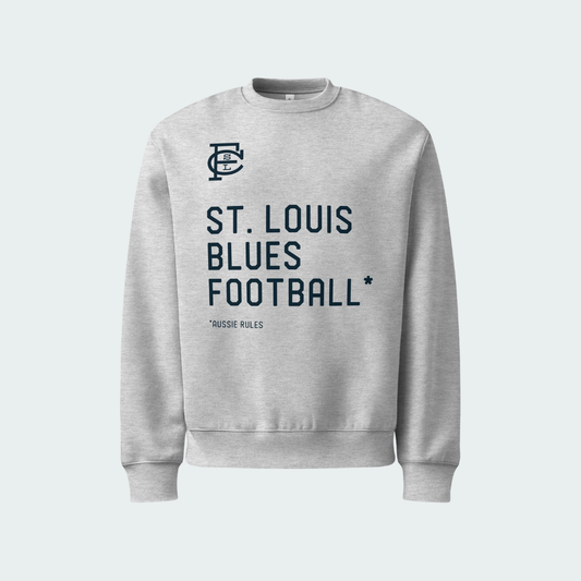 Oversized heavyweight sweatshirt St. Louis Statement