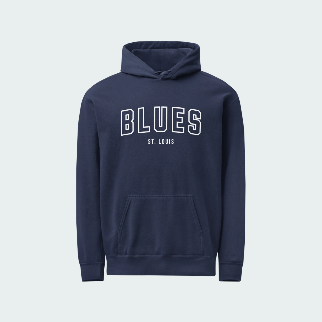 Unisex garment-dyed hoodie St. Louis Hallow
