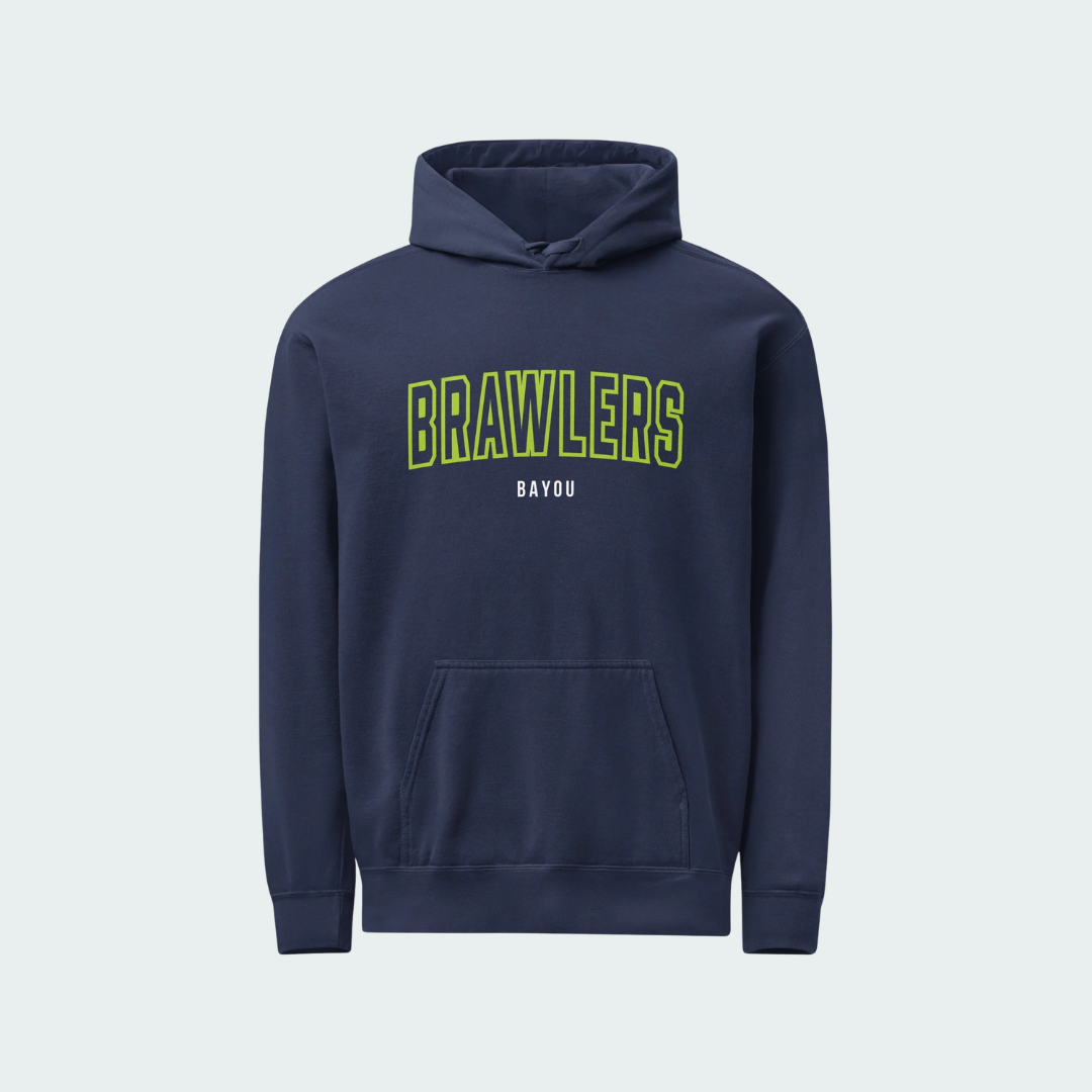 Unisex garment-dyed hoodie Bayou Hallow