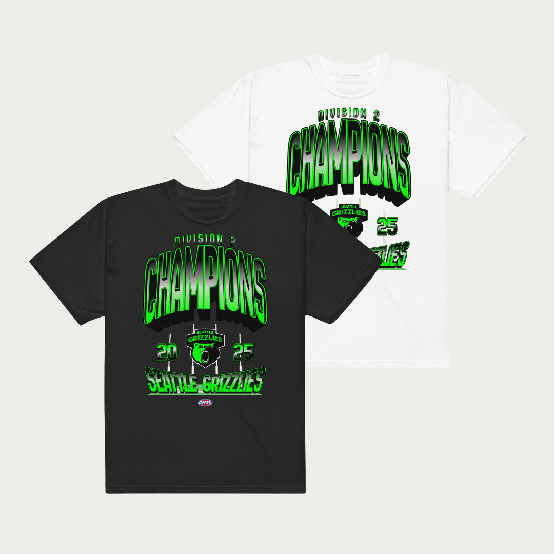 Seattle Grizzlies Championship T-Shirt