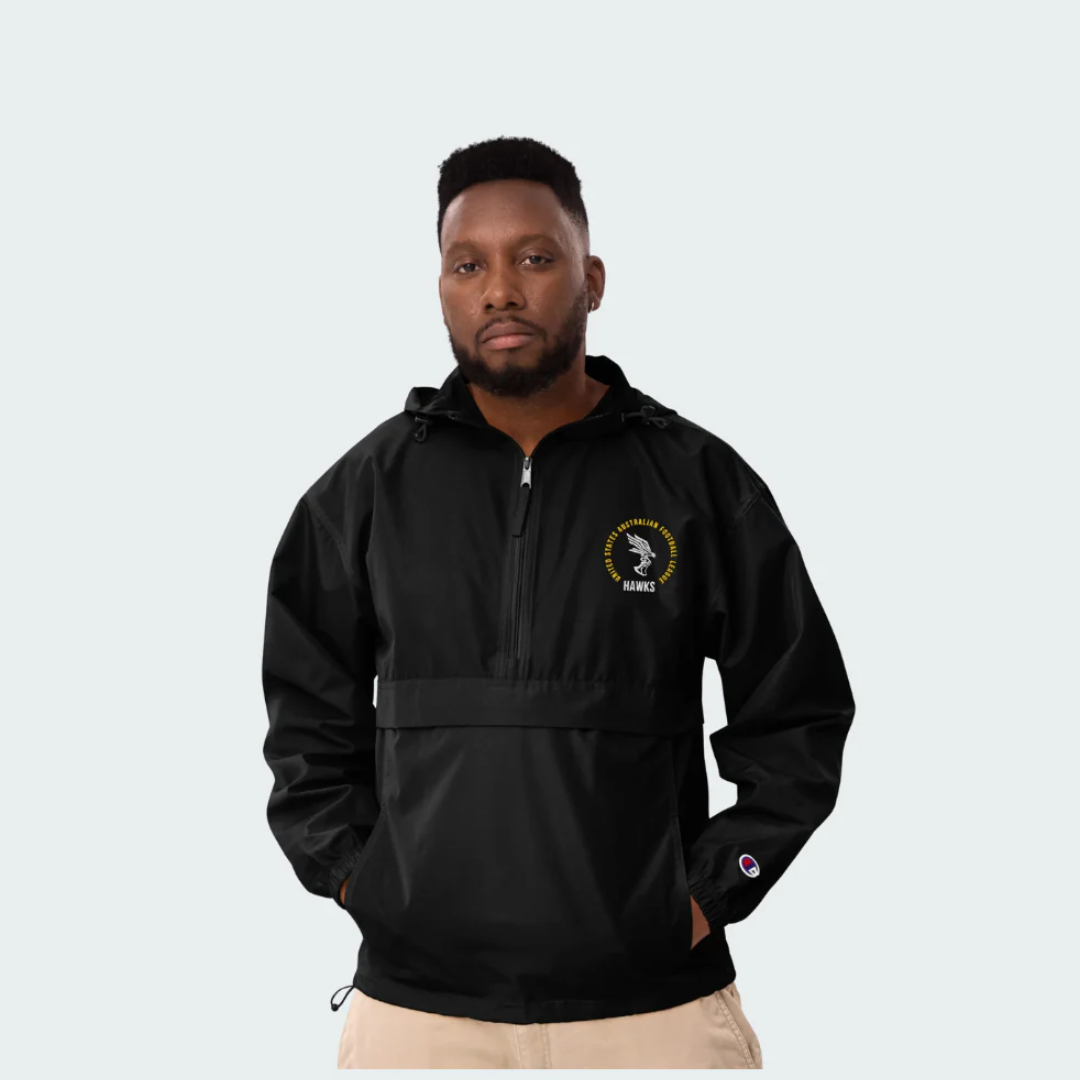Embroidered Champion Packable Jacket Philadelphia