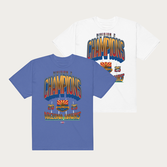Arizona Hawks Championship T-Shirt