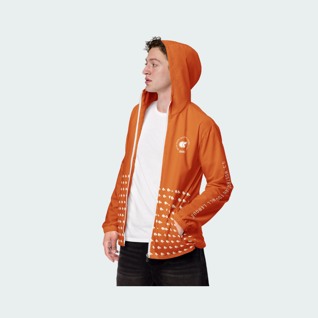 Men’s windbreaker Orange County