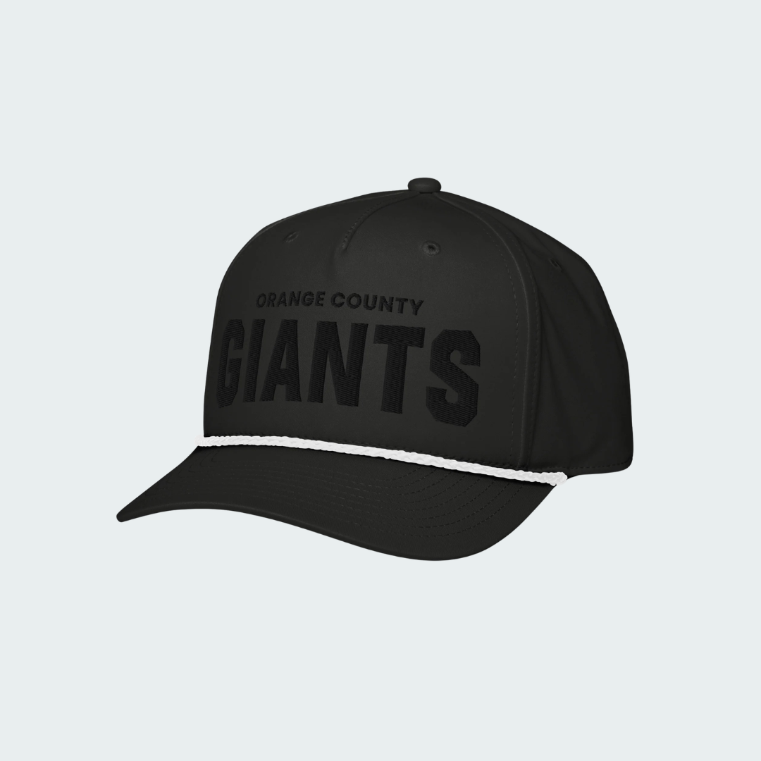 Classic rope cap Orange County Blackout
