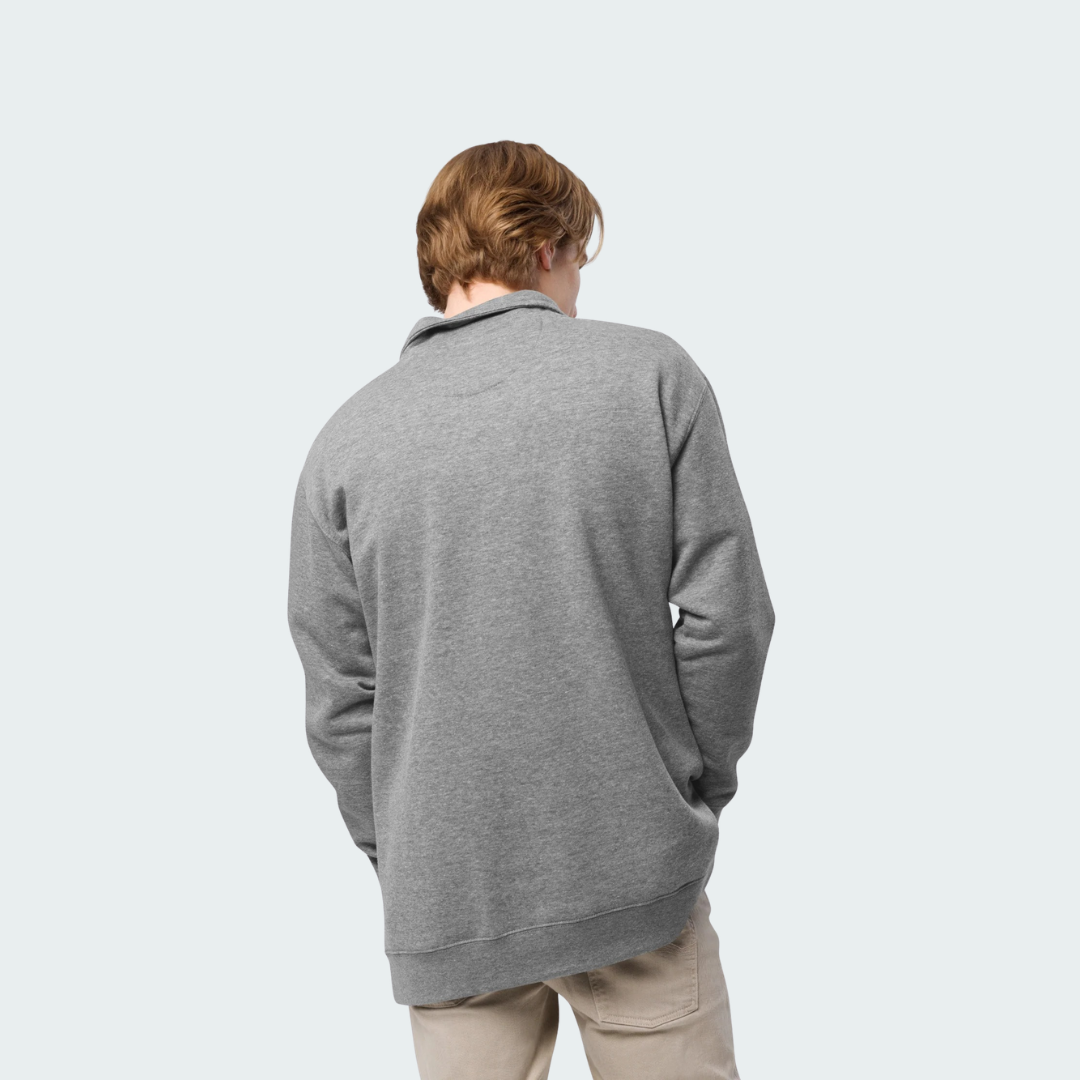 Unisex fleece pullover