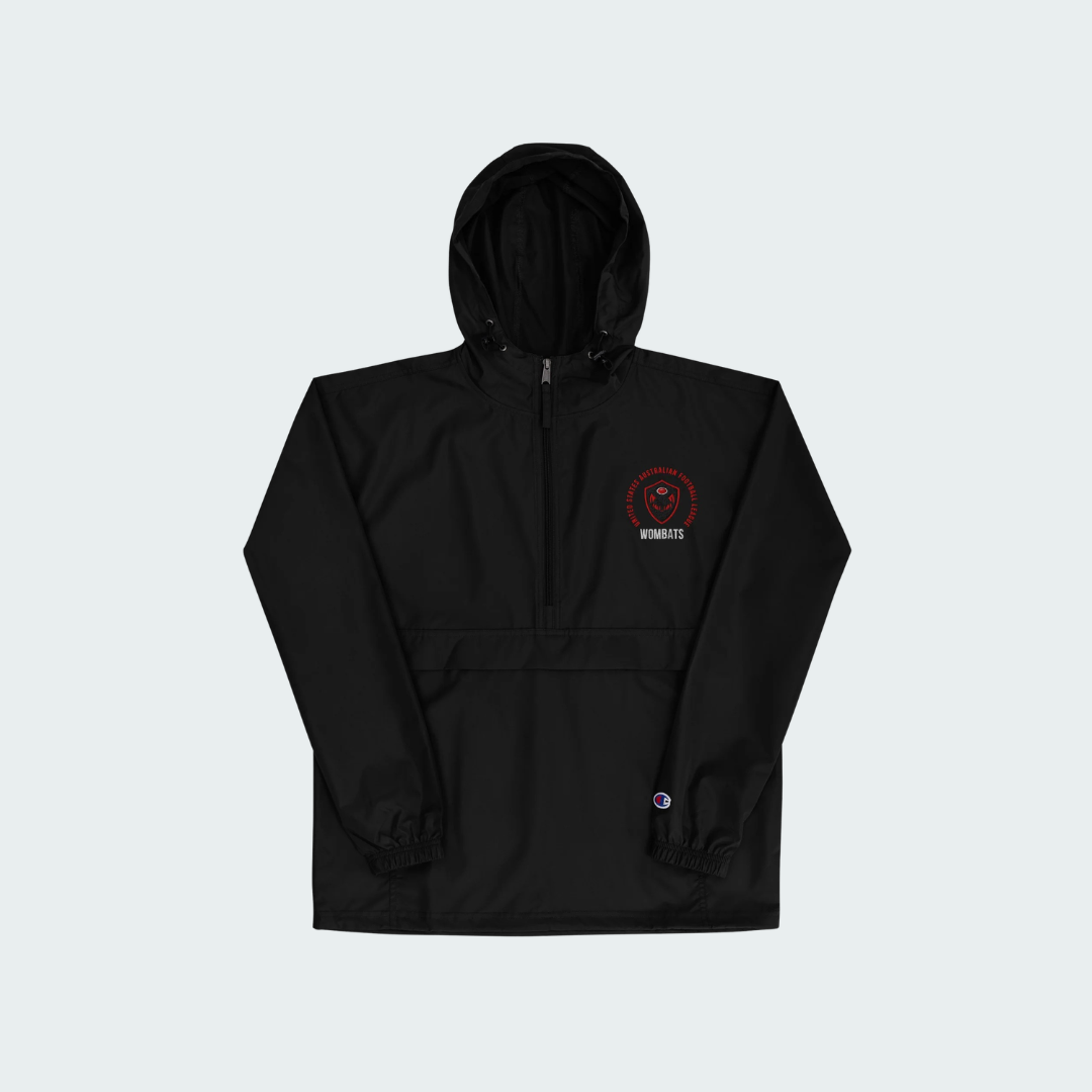 Embroidered Champion Packable Jacket