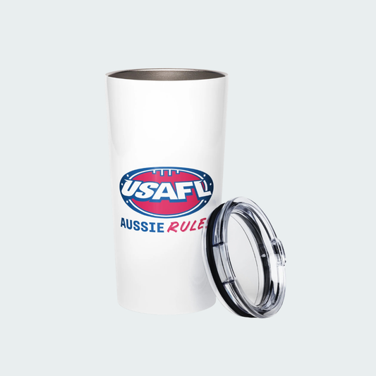 USAFL Tapered stainless steel tumbler