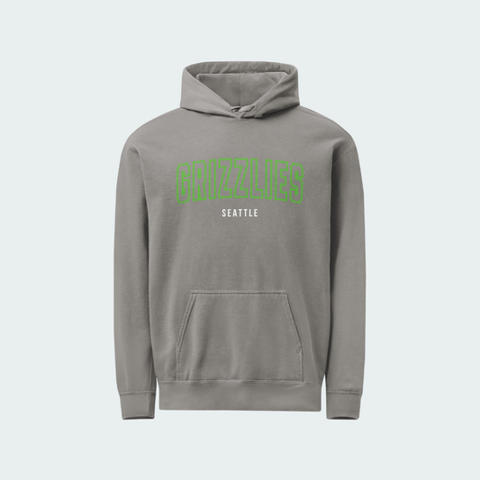 Unisex garment-dyed hoodie Seattle Hallow