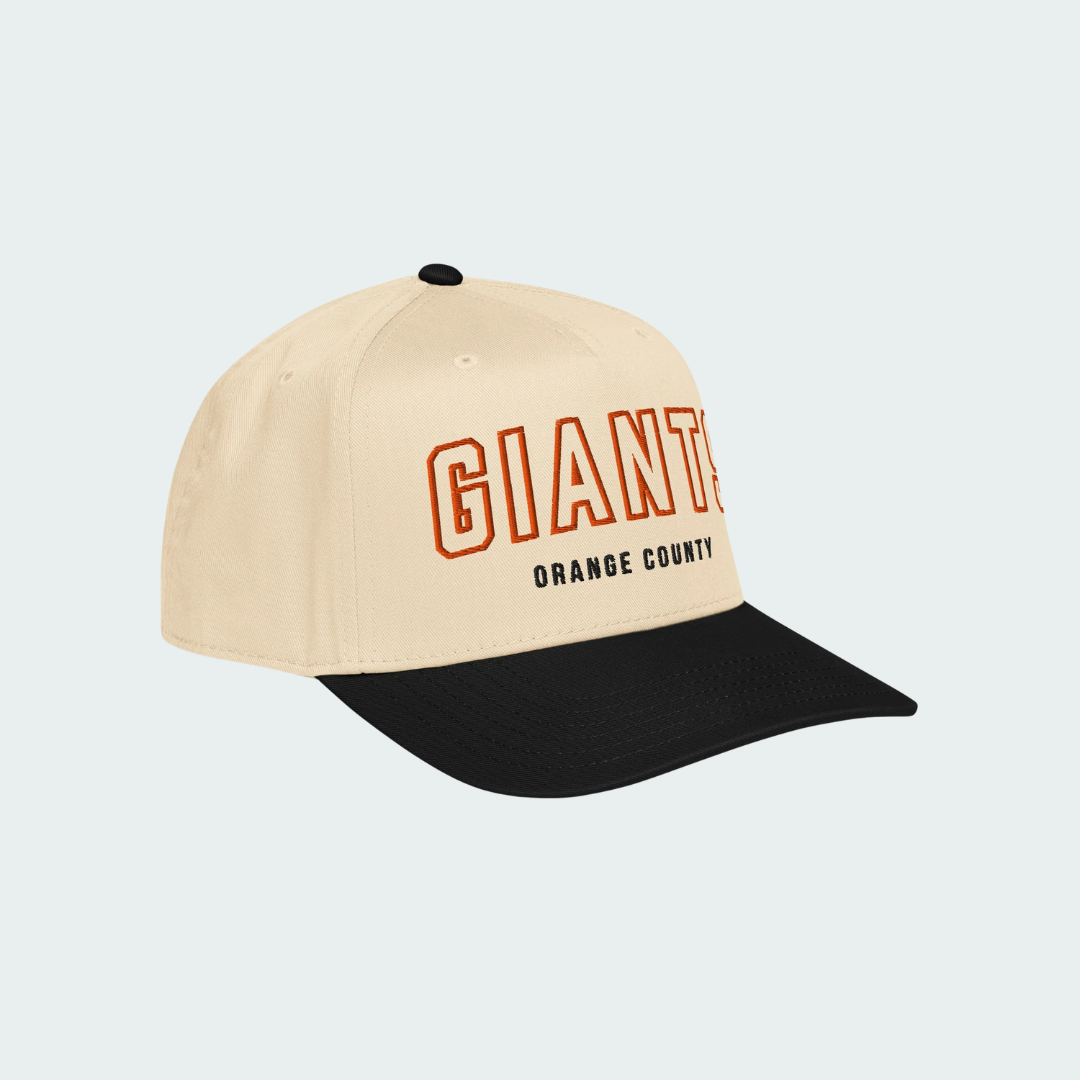 5 panel cap Orange County