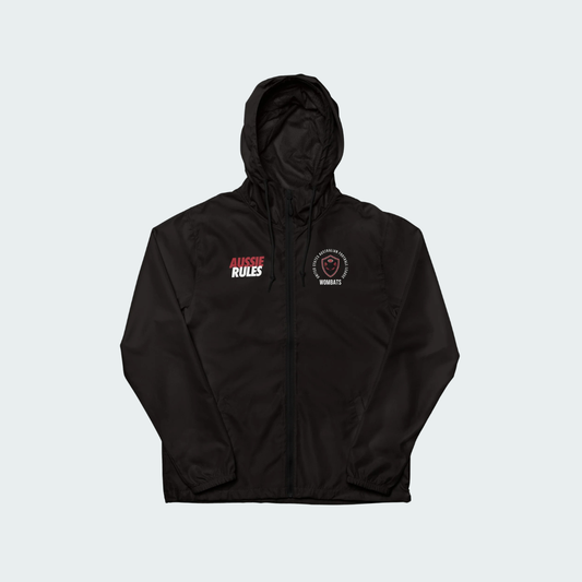 Unisex lightweight zip up windbreaker Wisconsin