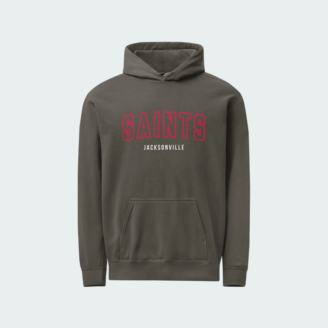 Unisex garment-dyed hoodie Jacksonville Hallow